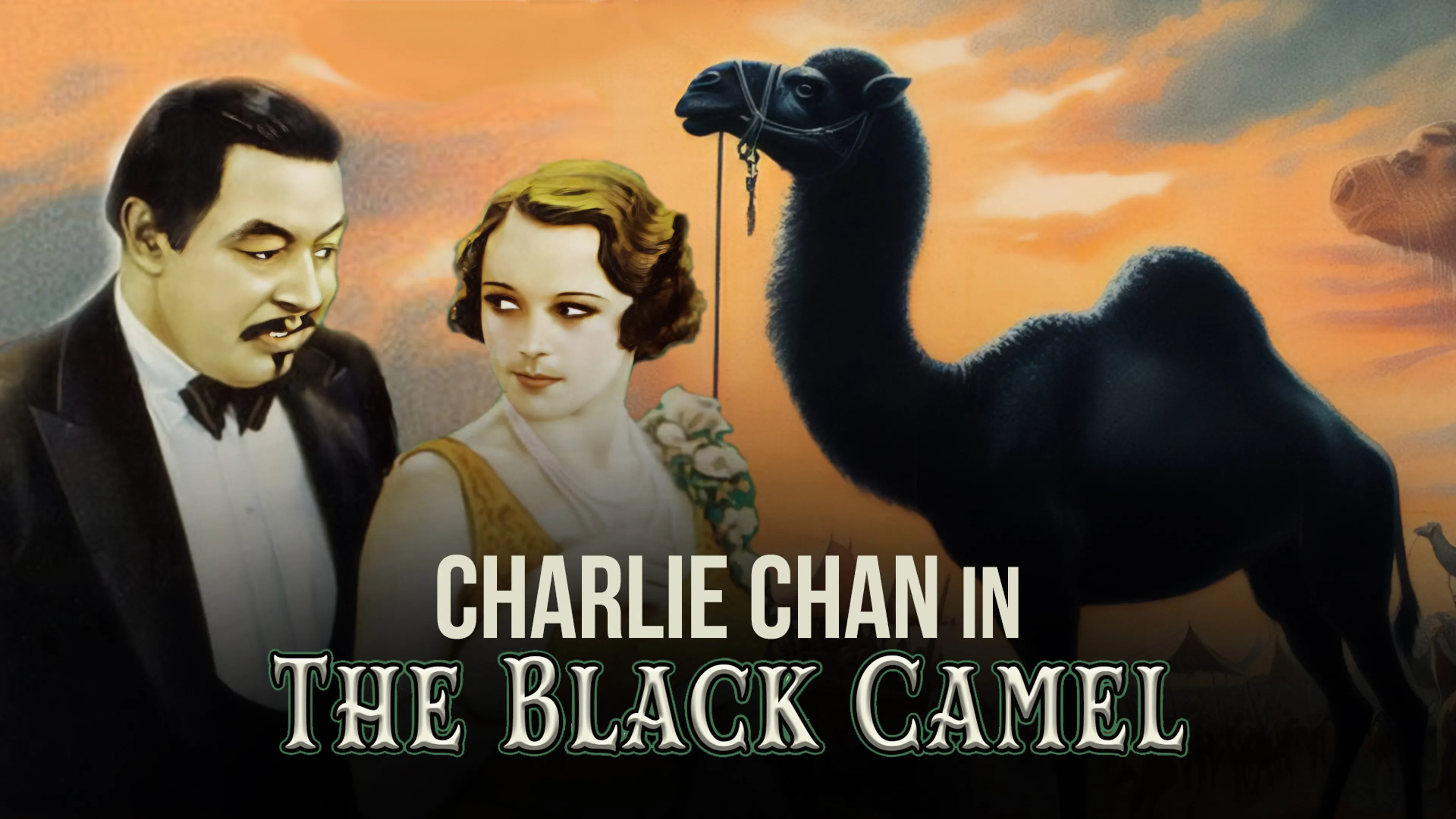 Charlie Chan in The Black Camel poster